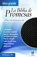 Biblia De Promesas / Letra Grande/ Negra C. Zipper