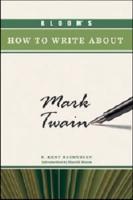 Bloom's How to Write About Mark Twain