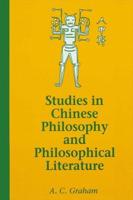 Studies in Chinese Philosophy and Philosophical Literature