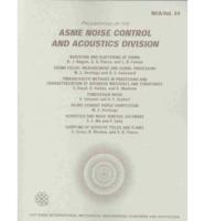 Proceedings of the ASME Noise Control and Acoustics Division