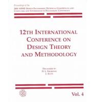 12th International Conference on Design Theory and Methodology