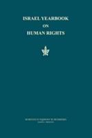 Israel Yearbook on Human Rights, 1988