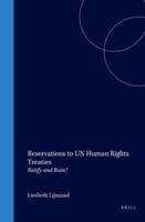 Reservations to UN-Human Rights Treaties