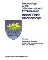 Proceedings of the 10th International Symposium on Insect-Plant Relations