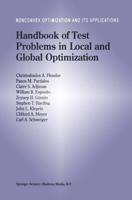 Handbook of Test Problems in Local and Global Optimization