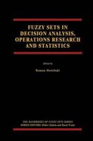Fuzzy Sets in Decision Analysis, Operations Research, and Statistics