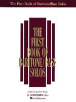 First Book of Baritone/Bass Solos