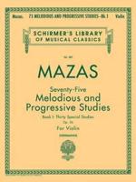 75 Melodious and Progressive Studies, Op. 36 - Book 1