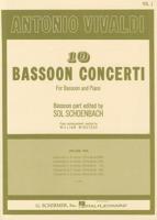 10 Bassoon Concertos - Volume 1