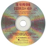 Second Book of Baritone/ Bass Solos (2 CD Set)