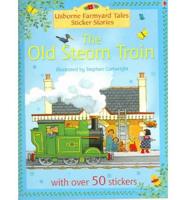 Old Steam Train Sticker Book