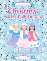 Christmas Sticker Dolly Dressing [With Stickers]
