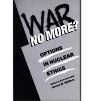 War No More?