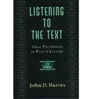 Listening to the Text