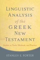 Linguistic Analysis of the Greek New Testament