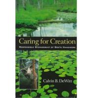 Caring for Creation