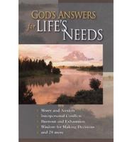 God's Answers for Life's Needs