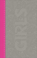 CSB Study Bible for Girls Pewter/Pink, Paisley Design LeatherTouch