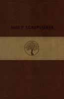 TLV Personal Size Giant Print Reference, Holy Scriptures, Brown/Sand LeatherTouch