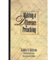 Making a Difference in Preaching