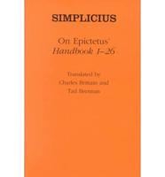 On Epictetus' "Handbook 1-26"