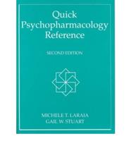 Quick Psychopharmacology Reference
