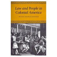 Law and People in Colonial America