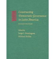 Constructing Democratic Governance in Latin America
