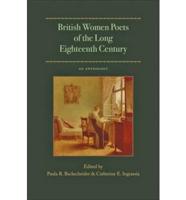 British Women Poets of the Long Eighteenth Century