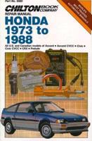 Chilton Book Company Repair Manual. Honda 1973 to 1988