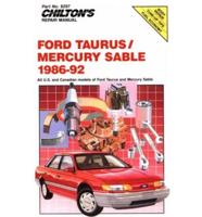 Ford Taurus/Mercury Sable, 1986-92