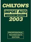 Chilton's Import Service Manual, 1999-2003 - Annual Edition