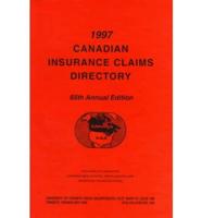 1997 Canadian Insurance Claims Directory