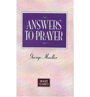 Answers To Prayer