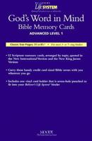 BLS Gods Word in Mind Bible Memory Cards-Advanced Level 1