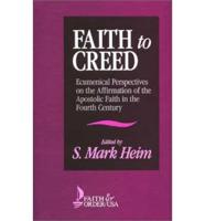 Faith to Creed