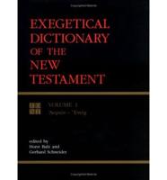 Exegetical Dictionary of the New Testament