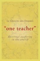 "One Teacher"
