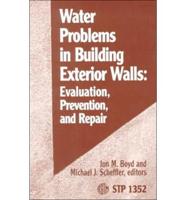 Water Problems in Building Exterior Walls