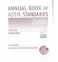 Annual Book of ASTM Standards. Section 4 Construction