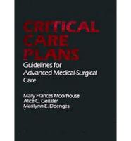 Critical Care Plans