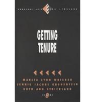 Getting Tenure