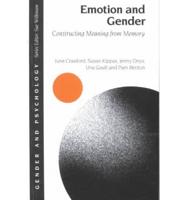 Emotion and Gender