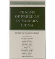 Realms of Freedom in Modern China