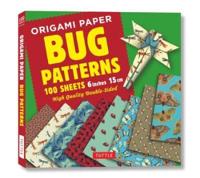 Origami Paper Bug Patterns - 6" (15 Cm) - 100 Sheets