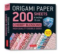 Origami Paper 200 Sheets Cherry Blossoms 6" (15 Cm)