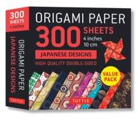 Origami Paper 300 Sheets Japanese Designs 4 (10 Cm)
