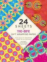 24 Sheets of Tie-Dye Gift Wrapping Paper