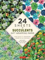 24 Sheets of Succulents Gift Wrapping Paper