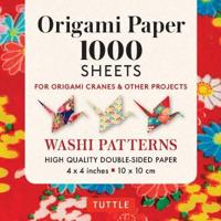 Origami Paper 1,000 Sheets Japanese Washi 4" (10 Cm)